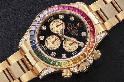 rolex daytona color diamond